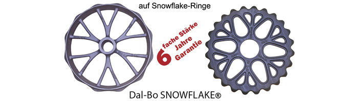 Snowflake Ringe