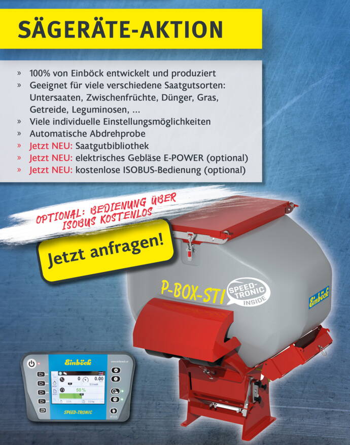 Exaktes Hackgerät Chopstar-Twin. 